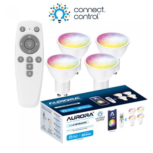 AONE™ CONNECT.CONTROL™ X4 RGB+TUNEABLE WHITE GU10 LAMP STARTER KIT